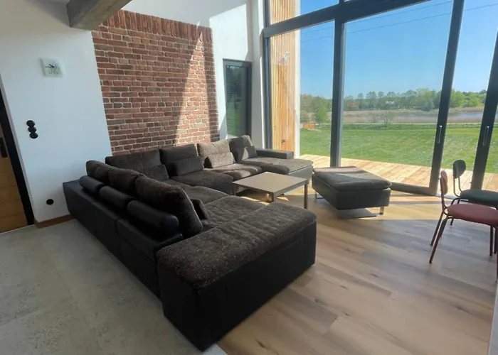 Апартаменты Rumiane Pola - Stodola Na Mazurach Z Widokiem Na Jezioro *