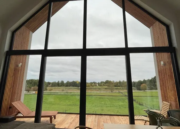 Апартаменты Rumiane Pola - Stodola Na Mazurach Z Widokiem Na Jezioro