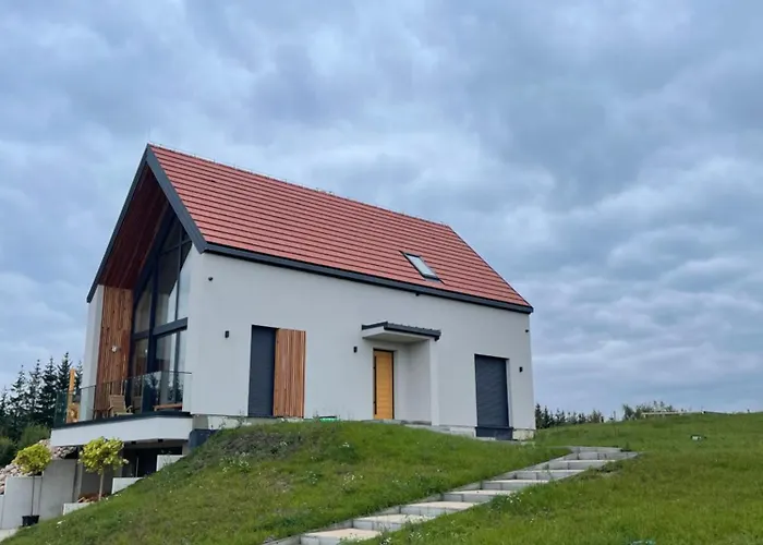 Апартаменты Rumiane Pola - Stodola Na Mazurach Z Widokiem Na Jezioro Brajniki