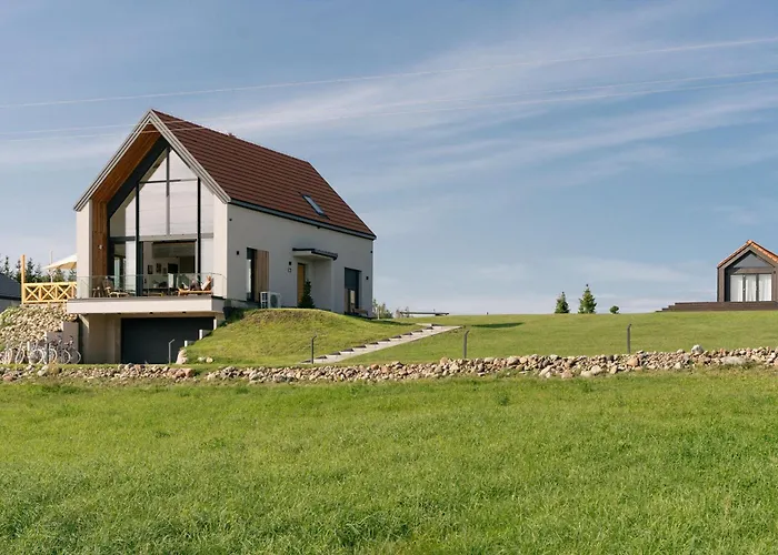 Rumiane Pola - Stodola Na Mazurach Z Widokiem Na Jezioro Апартаменты Brajniki