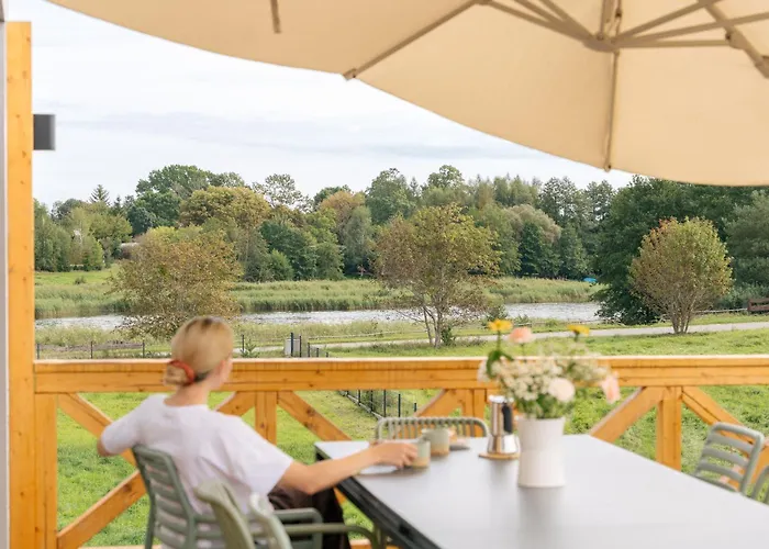 Rumiane Pola - Stodola Na Mazurach Z Widokiem Na Jezioro Апартаменты