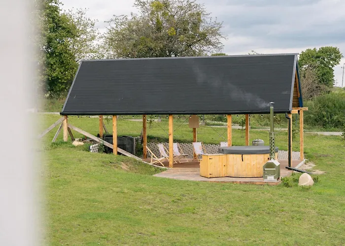 Апартаменты Rumiane Pola - Stodola Na Mazurach Z Widokiem Na Jezioro